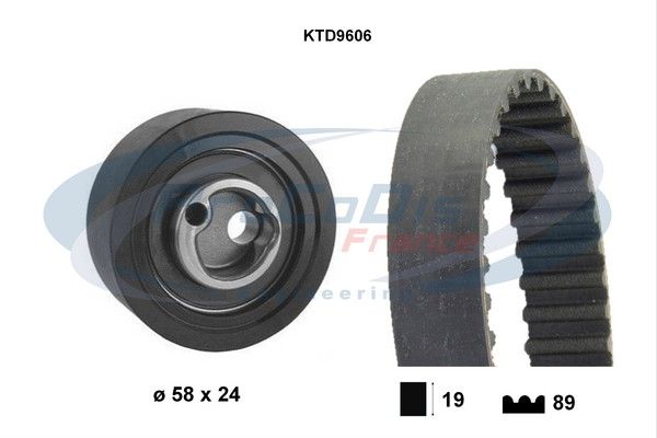 PROCODIS FRANCE Hammashihnasarja KTD9606